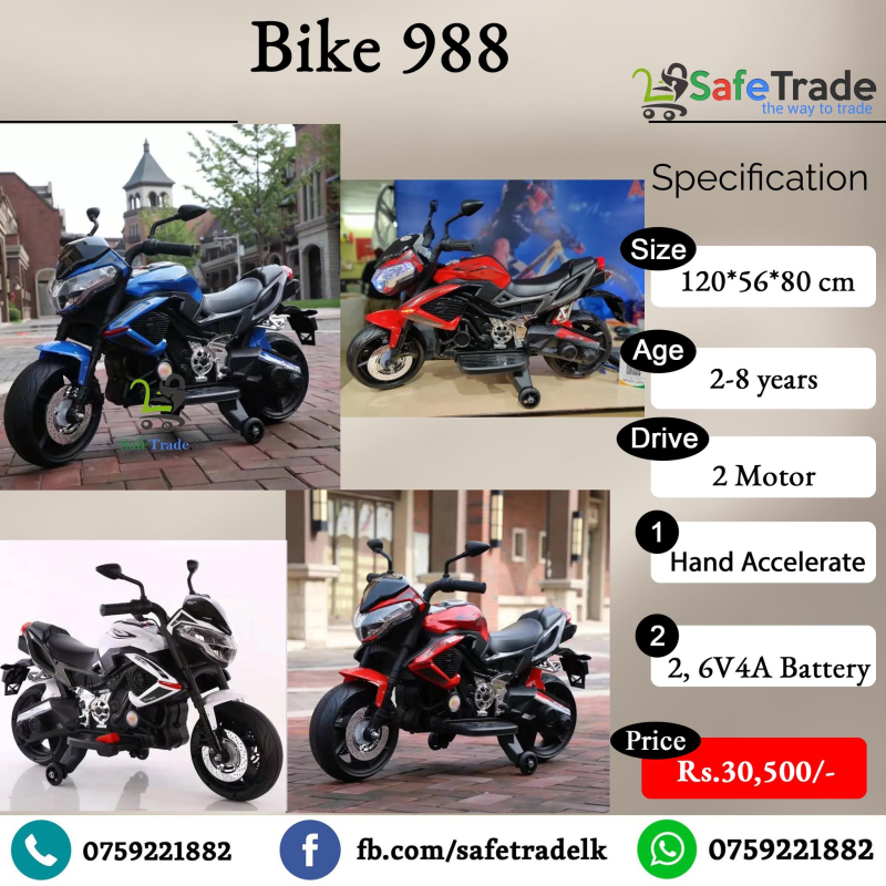 988 Hand Accelerator Bike