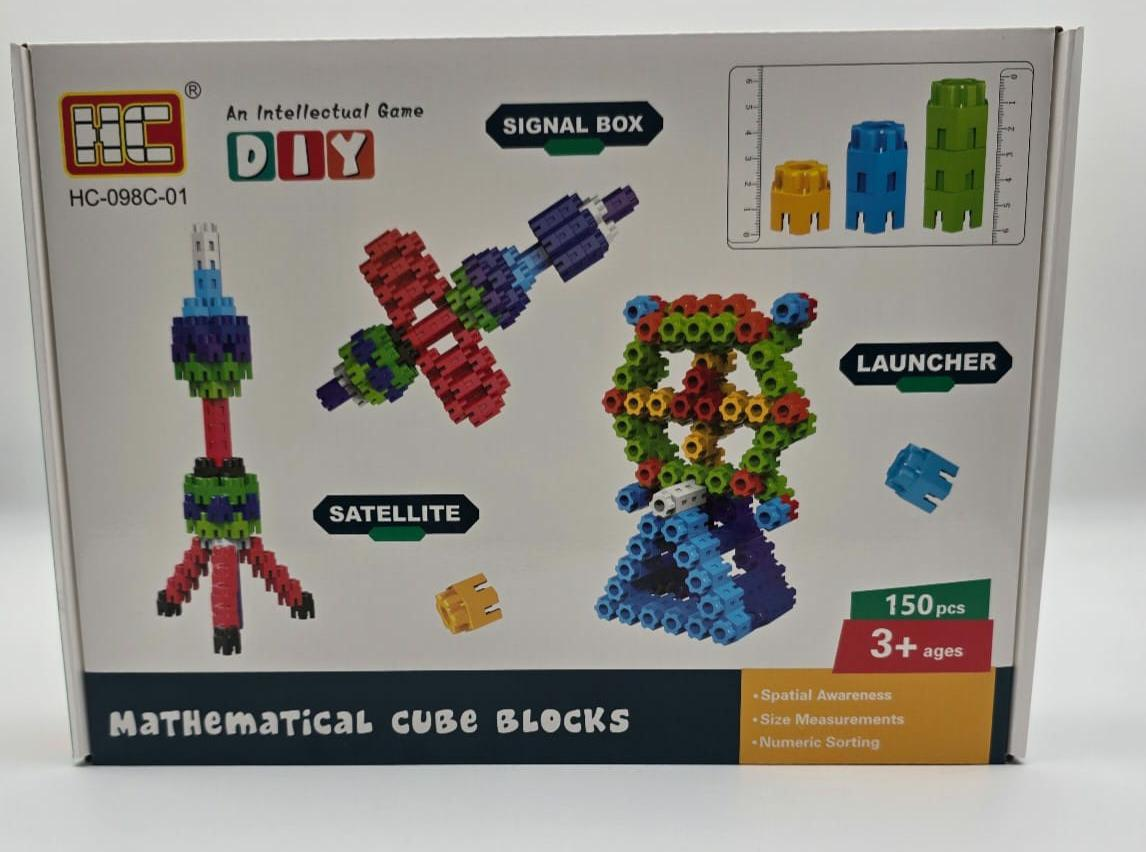 building block diy launcher-150 pcs