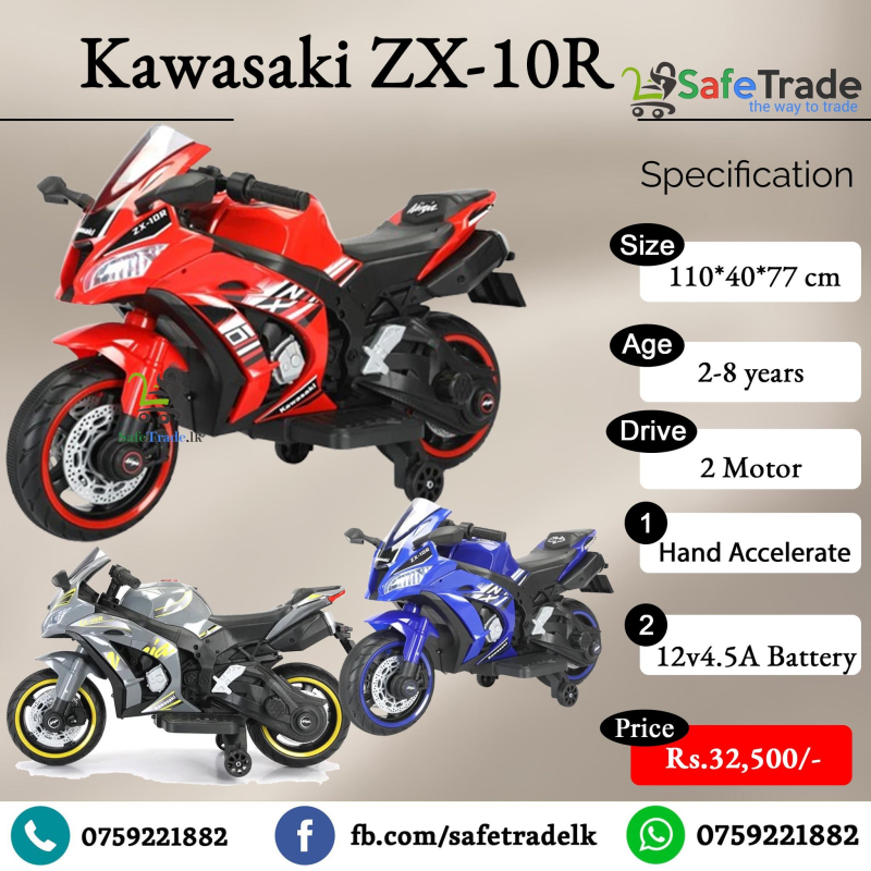 Kawasaki ZX 10R Hand Accelerator Bike