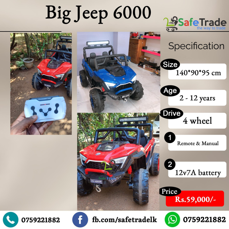 A 6000 Big Jeep - 4WD