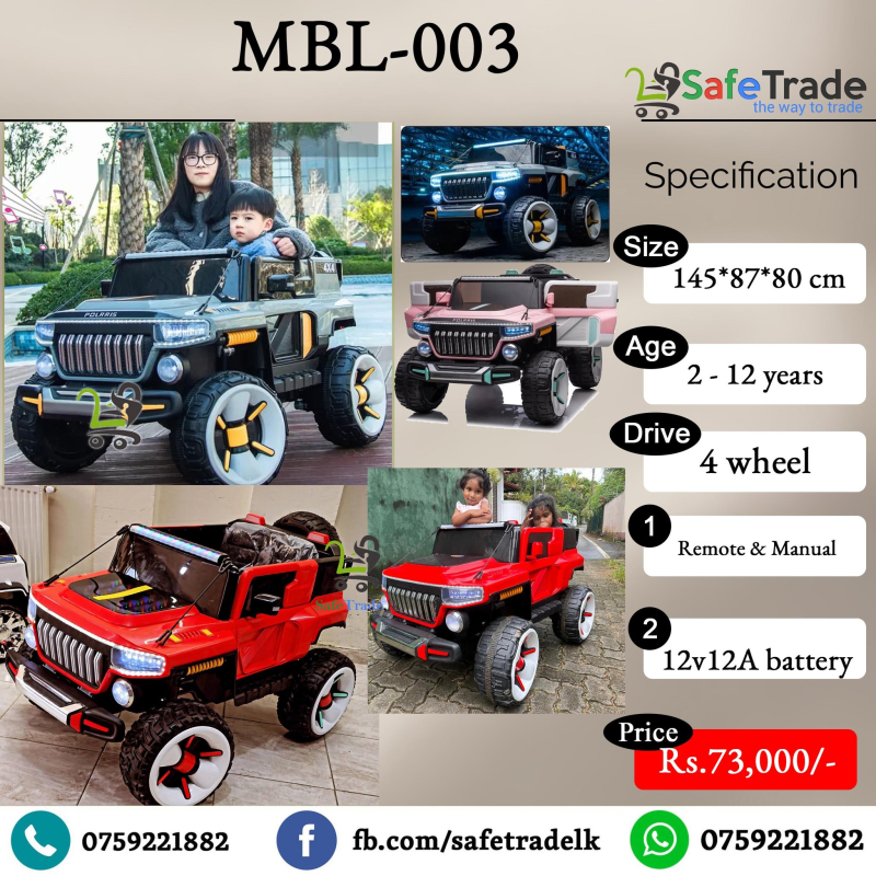 MBL 03 Jeep - 4 WD