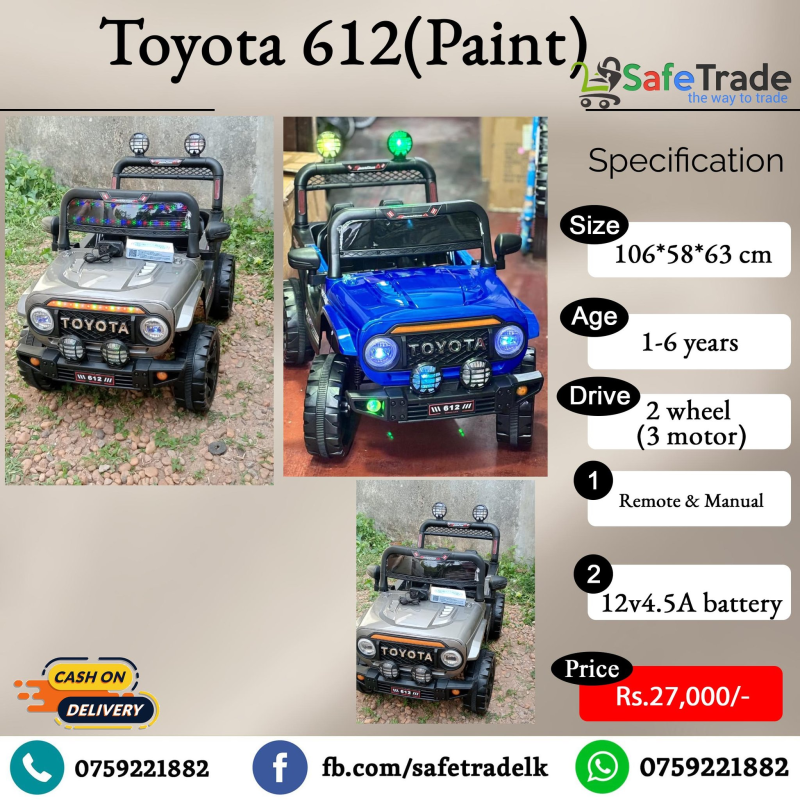 Toyota 612 Jeep (Paint) 2WD